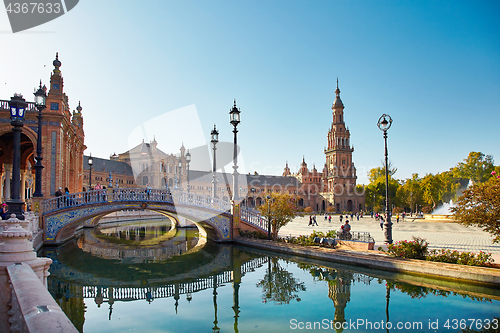 Image of Spain Square, Sevilla, Spain