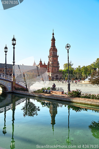 Image of Spain Square, Sevilla, Spain