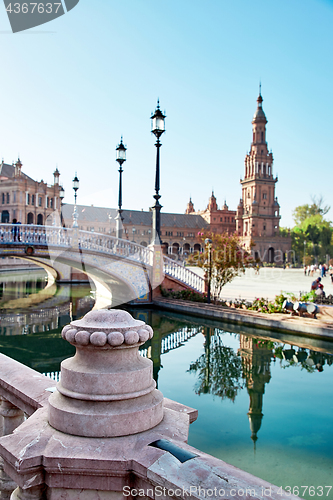 Image of Spain Square, Sevilla, Spain