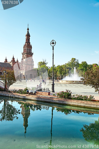 Image of Spain Square, Sevilla, Spain