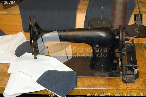 Image of Antique Sewing Machine