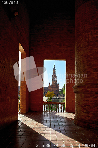 Image of Spain Square, Sevilla, Spain