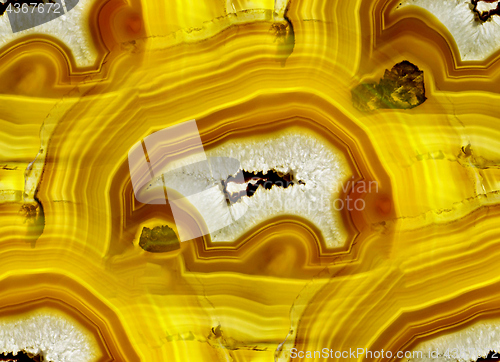 Image of Agate Crystal cross section as seamless background