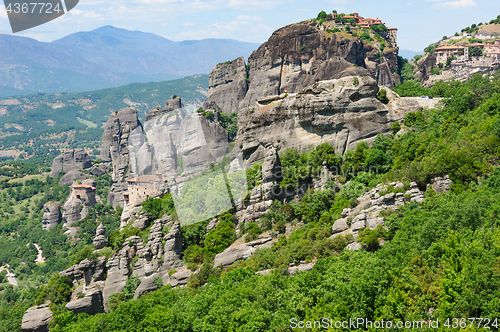 Image of Mountain Monastery in Meteora, Greece