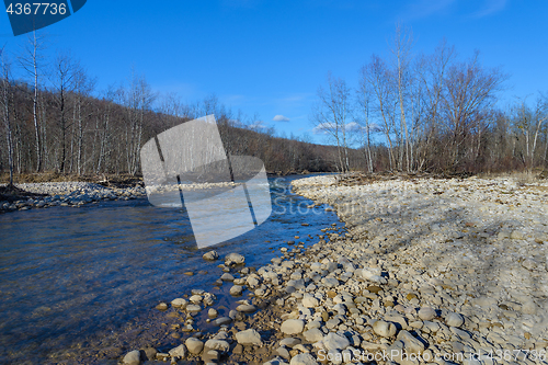 Image of The mountain river