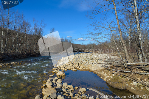 Image of The mountain river