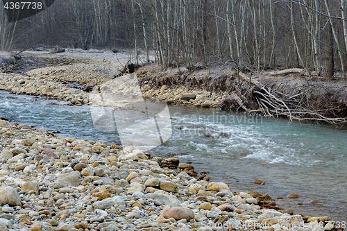 Image of The mountain river