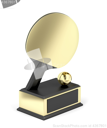 Image of Table tennis trophy