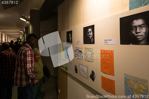 Image of Refugees are telling their stories in the exhibition Angekommen