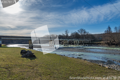 Image of Bridge over river