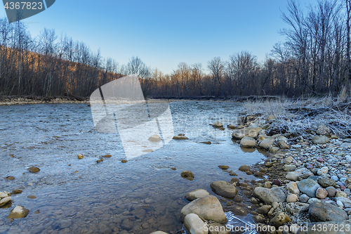 Image of The mountain river