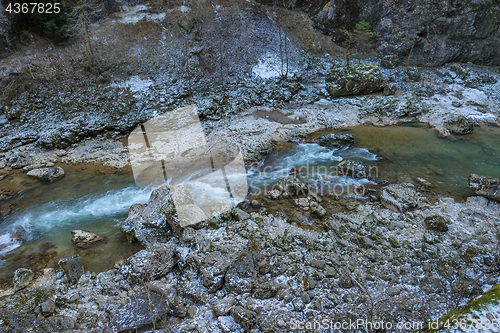 Image of The mountain river