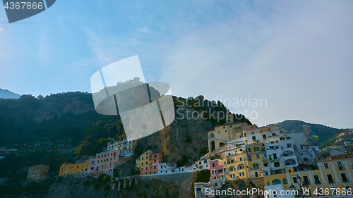 Image of travel in Italy series - view of beautiful Amalfi