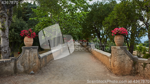 Image of Villa Cimbrone in Ravello Amalfi Coast Italy