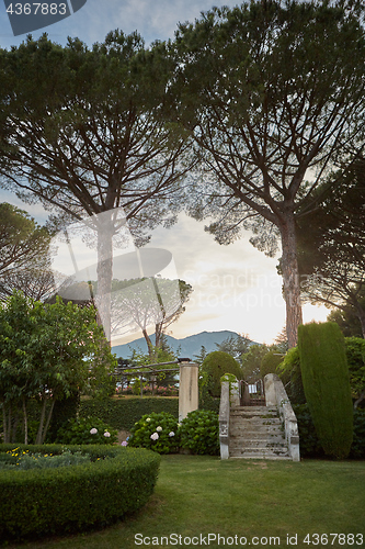 Image of Villa Cimbrone in Ravello Amalfi Coast Italy