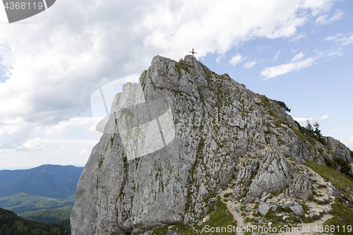 Image of Top of mountain Teufelstaettkopf in Bavaria, Germany