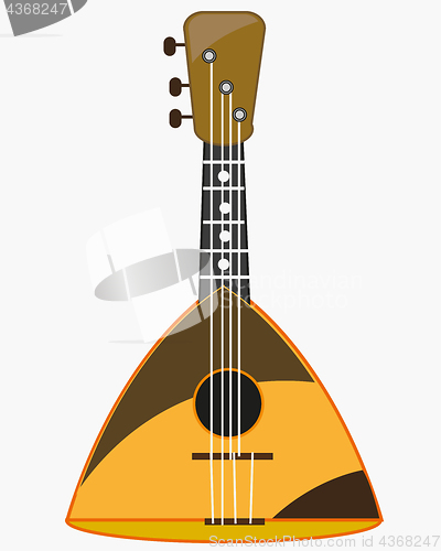 Image of Music instrument balalaika