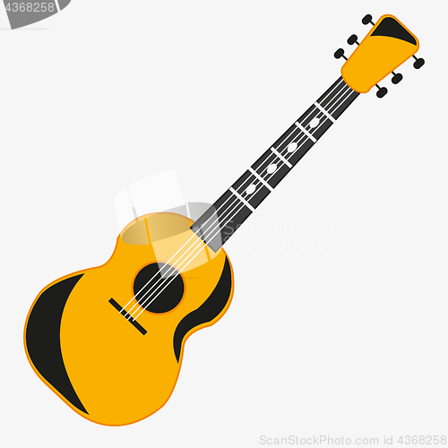Image of Music instrument guitar