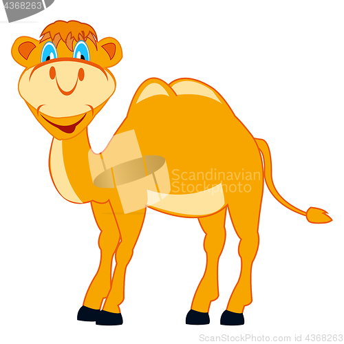 Image of Cartoon of the merry camel