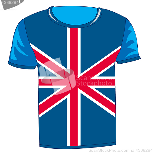 Image of T-shirt flag United Kingdom