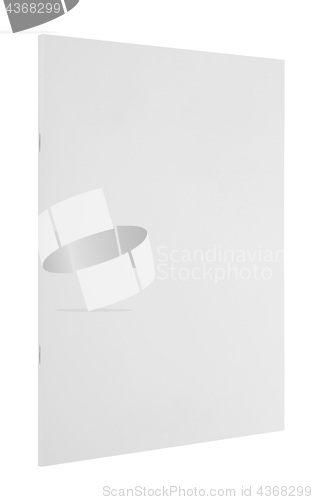 Image of White book isolated on white