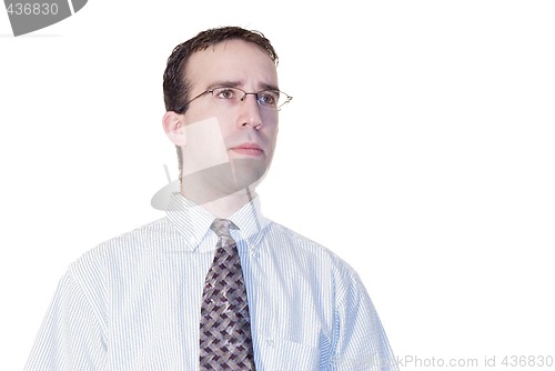 Image of Businessman on White