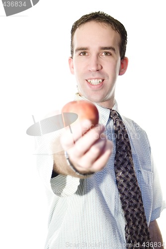 Image of Smiling Businessman