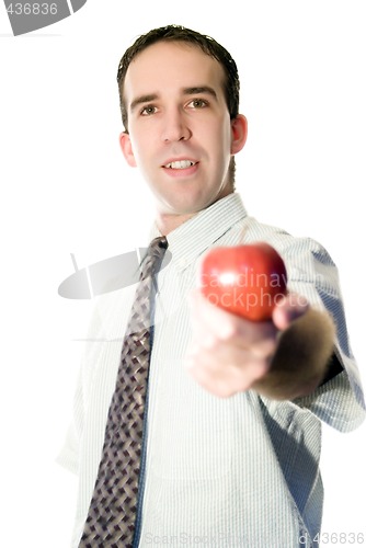 Image of Lefthanded Businessman