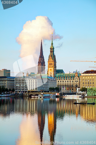 Image of Cityscape of Hamburg, Germany