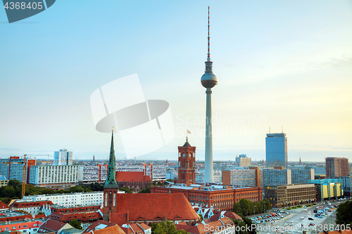 Image of Aerial overview of Berlin