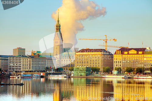 Image of Cityscape of Hamburg, Germany