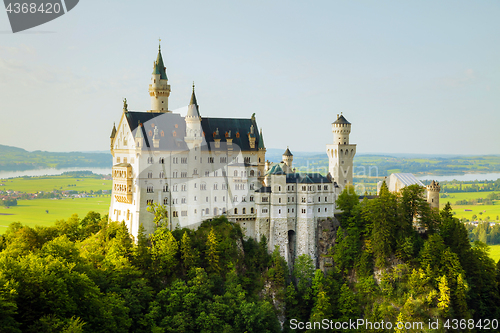 Image of Neuschwanstein castle in Bavaria, Germany