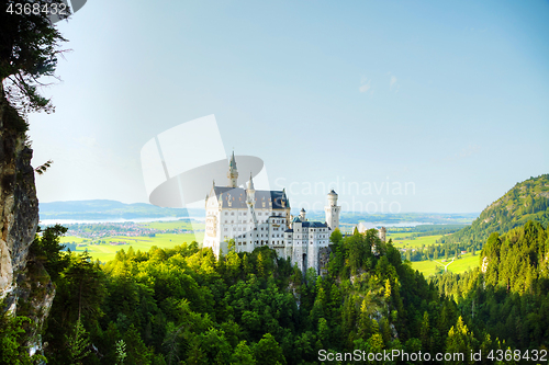 Image of Neuschwanstein castle in Bavaria, Germany