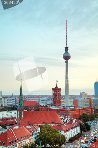 Image of Aerial overview of Berlin