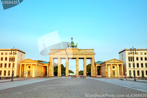 Image of Brandenburg gate in Berlin, Germany