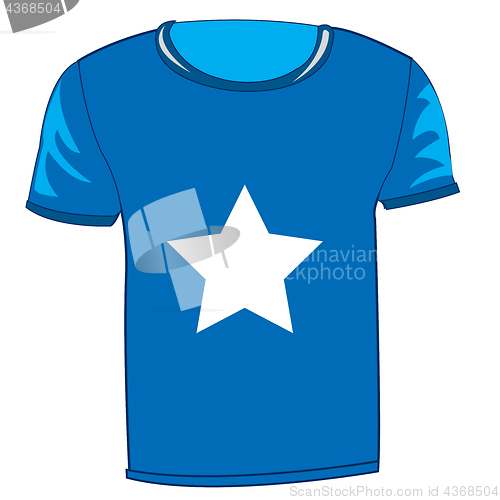 Image of T-shirt with flag Somalia