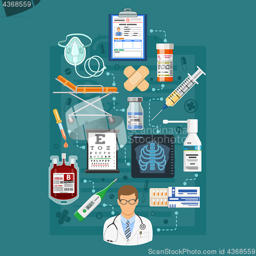 Image of Medical Services Infographics