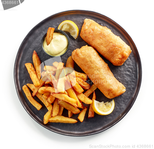 Image of plate of Fish and Chips