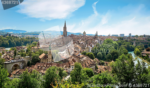 Image of Panoramic view of Berne, Switzerland