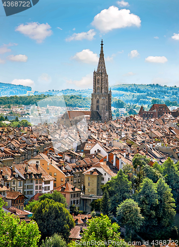 Image of Panoramic view of Berne, Switzerland