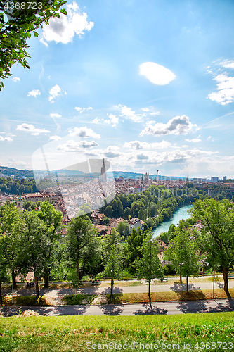 Image of Panoramic view of Berne, Switzerland