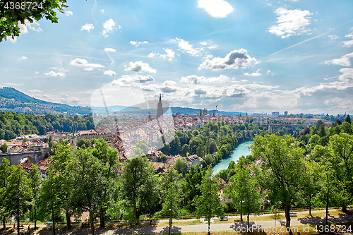 Image of Panoramic view of Berne, Switzerland