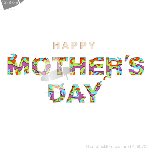 Image of Happy Mothers Day Invitation Card