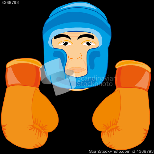 Image of Gloves and send boxer