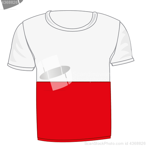 Image of T-shirt flag Indonesia