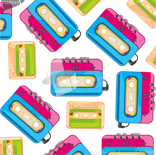 Image of Pleer and cassette pattern