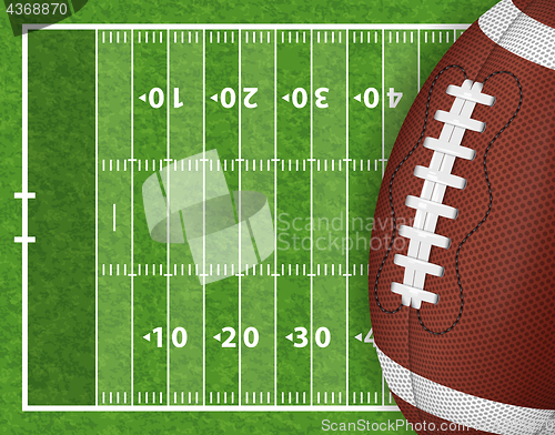 Image of American Football Field