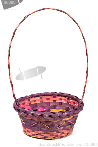 Image of Easter Basket on White