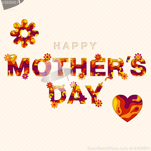 Image of Happy Mothers Day Invitation Card