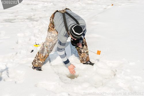 Image of winter fishing